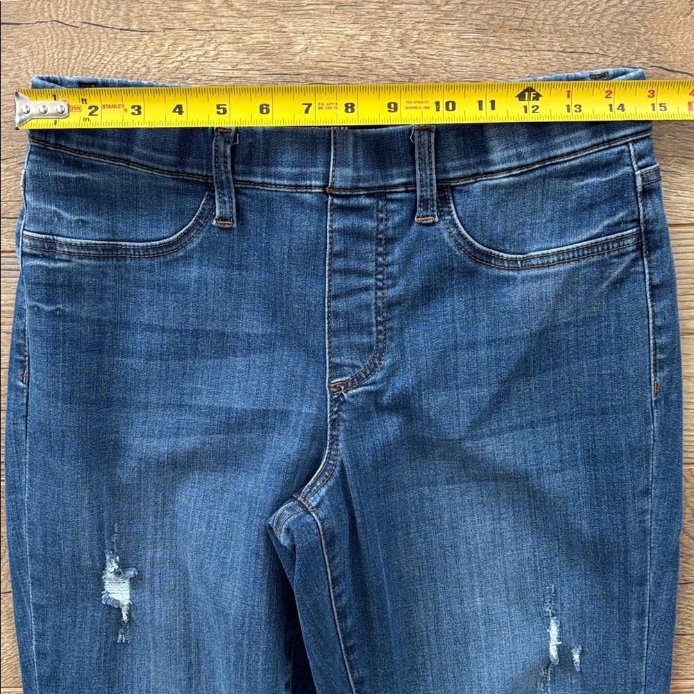 Judy Blue 7/28 Cuffed Capri Jeans Pull On Stretch Comfort Waist Womens - Picture 4 of 8